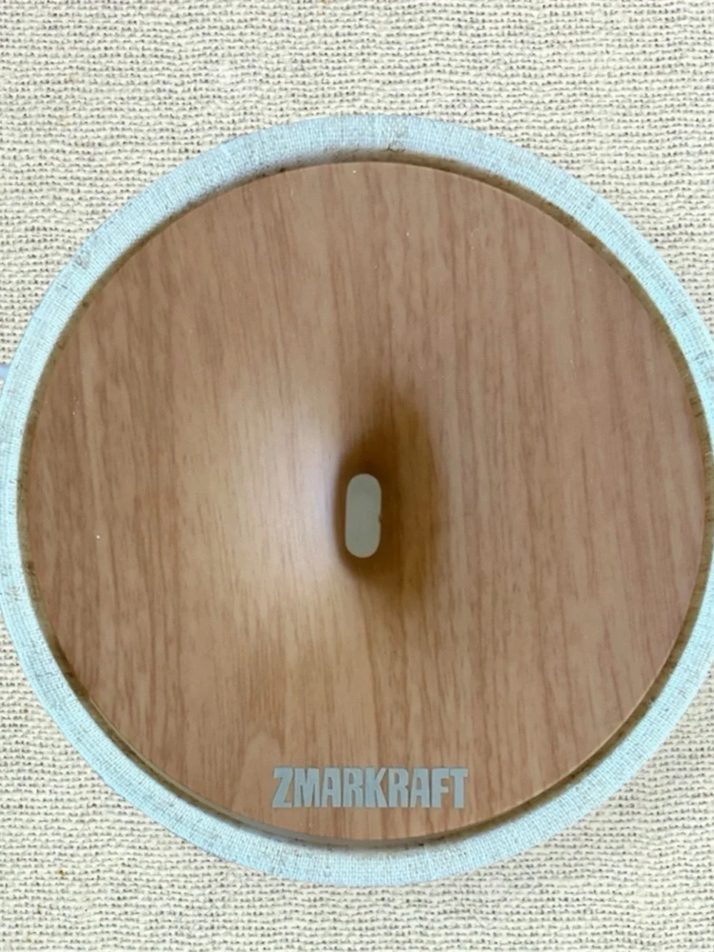 Wood Grain Essential Oil Diffuser LED Lamp